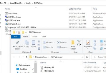 Настройка rdp Windows 10 для нескольких пользователей